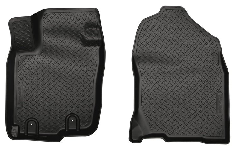 35971 Classic Front Floor Liners for 2006-2012 Toyota RAV4 [Black]