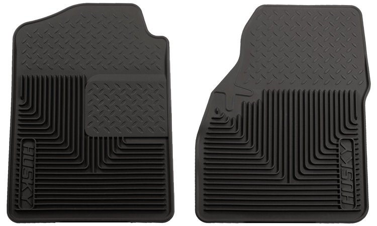 51031 Heavy Duty Front Floor Mats for 1999-2009 Cadillac, Chevrolet, GMC, and Hummer Models [Black]