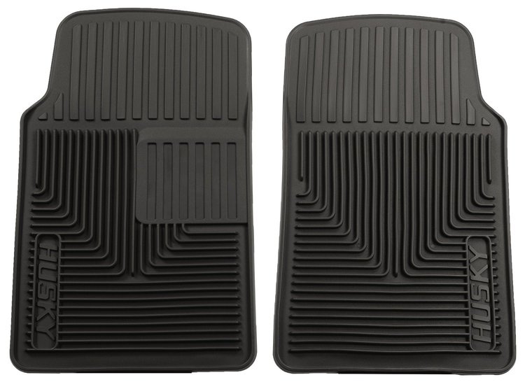 51061 Heavy Duty Front Floor Mats [Black]