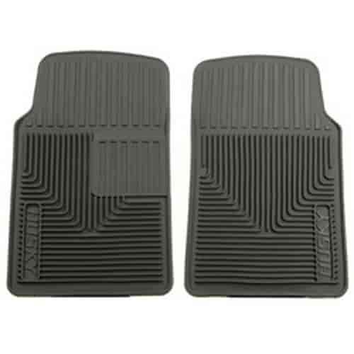 Grey Heavy Duty Front Floor Mats, Fits Various Vehicle Applications *While Supplies Last*