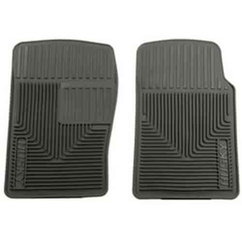 Grey Heavy Duty Front Floor Mats, Fit Various Vehicle Applications *While Supplies Last*