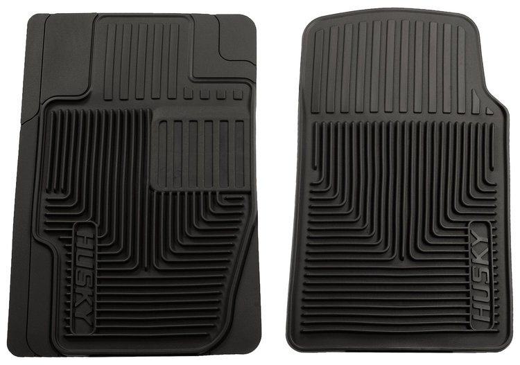 51111 Heavy Duty Front Floor Mats [Black]