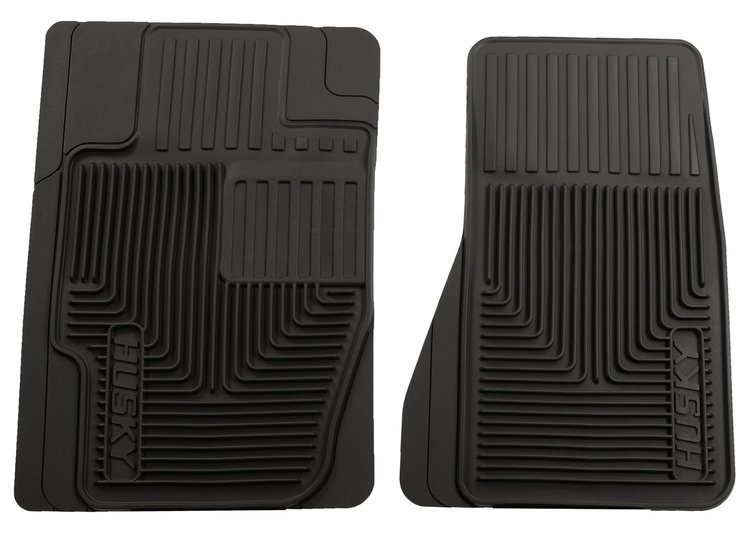 51121 Heavy Duty Front Floor Mats [Black]