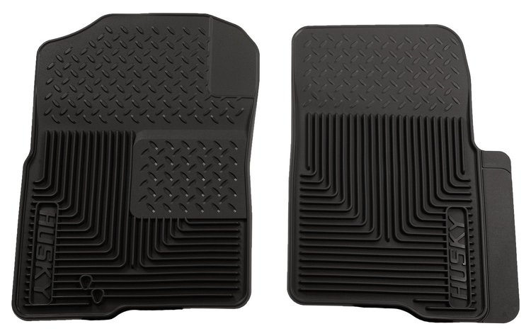 51231 Heavy Duty Front Floor Mats for 2003-2014 Ford and Lincoln Models [Black]