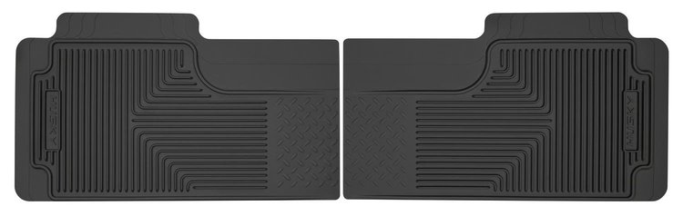 52011 Heavy Duty 2nd/3rd Row Floor Mats [Black]