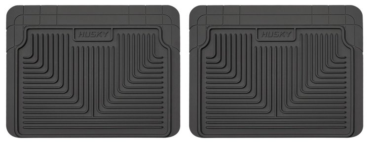 Black Heavy Duty Floor Mats, Fits Various Vehicle Applications