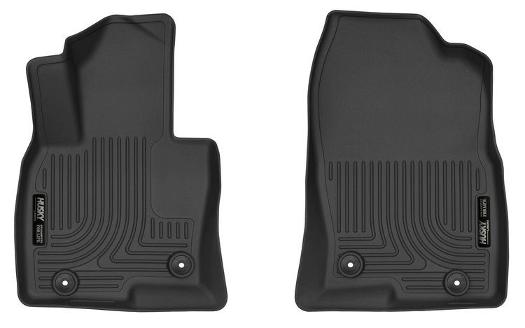 52101 X-act Contour Front Floor Liners for 2016-2023 Mazda CX-9 [Black]