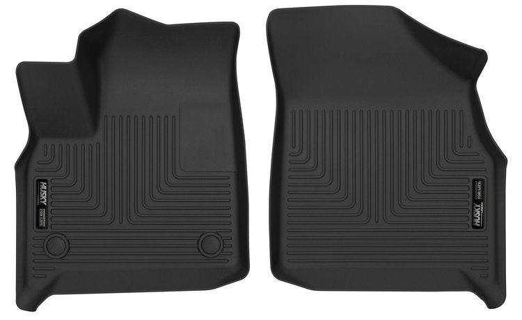52931 X-act Contour Front Floor Liners for 2018-2024 Buick Enclave and 2018-2024 Chevrolet Traverse [Black]