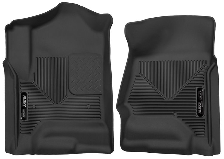 53111 X-act Contour Front Floor Liners for 2014-2020 Cadillac, Chevrolet, and GMC Models [Black]