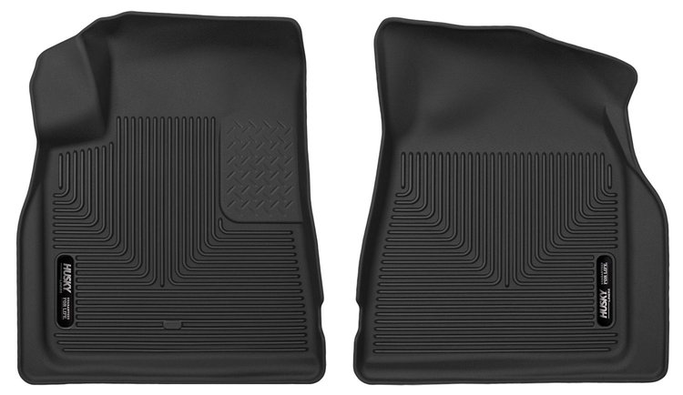 53141 X-act Contour Front Floor Liners for 2007-2017 Buick, Chevrolet, and GMC Models [Black]