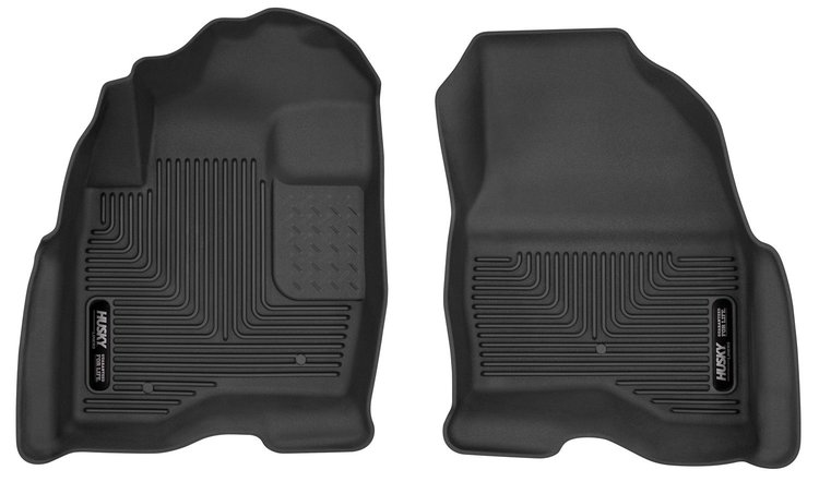 53331 X-act Contour Front Floor Liners for 2015-2019 Ford Explorer [Black]
