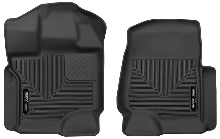 53341 X-act Contour Front Floor Liners Fits Select Ford F-150 and Select Ford F-150 Lightning [Black]