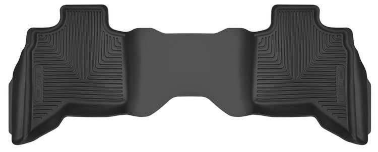 53621 X-act Contour 2nd Row Floor Liner for 2002-2024 Dodge and Ram Models [Black]