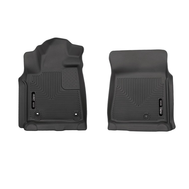 53711 X-act Contour Front Floor Liners for 2012-2022 Toyota Models [Black]