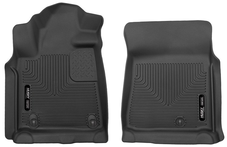 53731 X-act Contour Front Floor Liners for 2007-2011 Toyota Tundra and 2008-2011 Toyota Sequoia [Black]