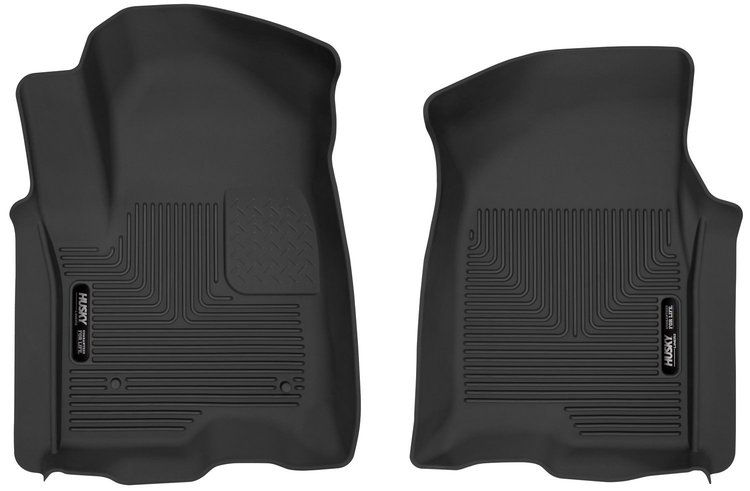 54101 X-act Contour Front Floor Liners Fits Select Chevrolet and GMC Models [Black]