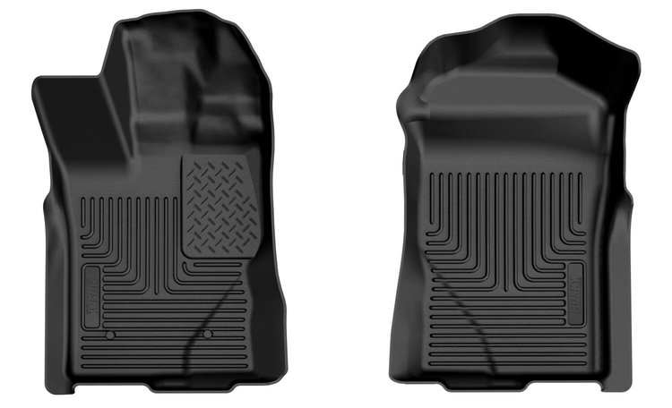 Custom Molded Mud Guards Black Stainless Inserts