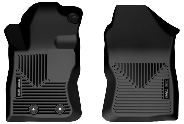 54281 X-act Contour Front Floor Liners Fits Select Subaru Crosstrek and Select Subaru Impreza [Black]