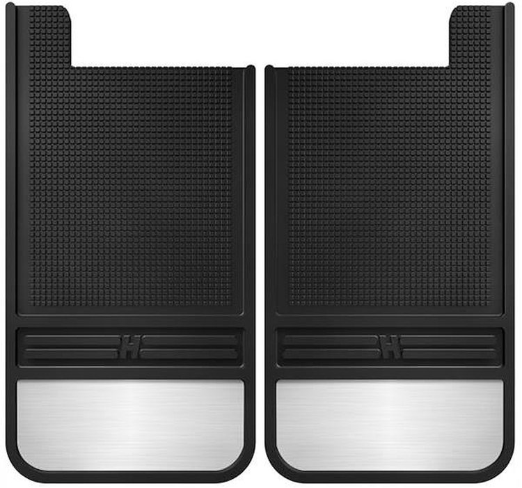 RUBBER REAR MUD FLAPS