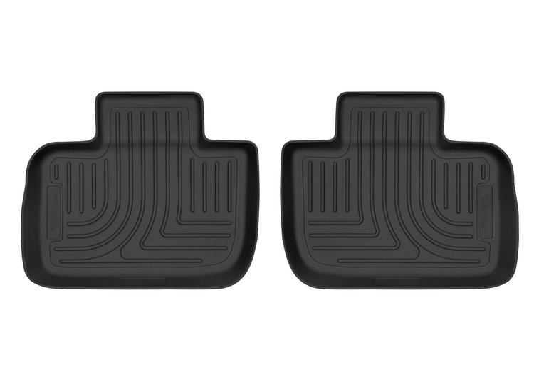 X-Act Contour Rear Seat Floor Liners for Chrysler 300, Dodge Charger AWD/RWD