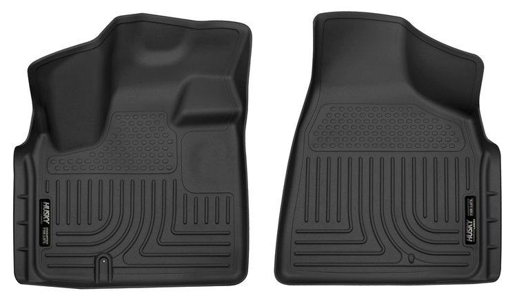 55521 X-act Contour Front Floor Liners for 2008-2016 Chrysler Town and 2008-2020 Dodge Grand Caravan [Black]