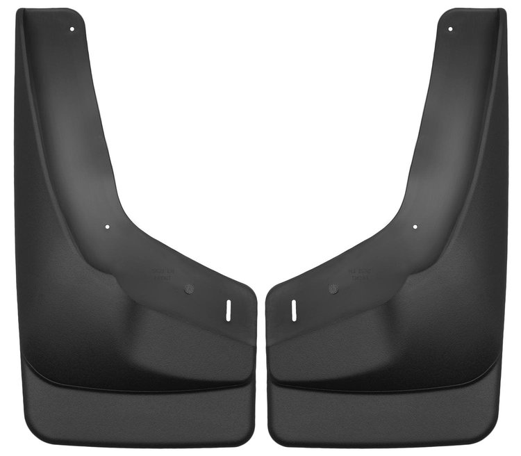 56211 Front Mud Guards for 1999-2007 Chevrolet and GMC Models [Black]