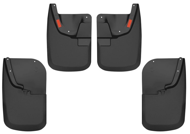 Custom Molded Mud Guards 2011-2016 F-250/F-350 Super Duty w/o Fender Flares