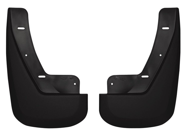 56781 Rear Mud Guards for 2007-2014 Cadillac Escalade ESV, 2007-2014 GMC Yukon, and 2009-2014 Chevrolet Suburban 1500 [Black]