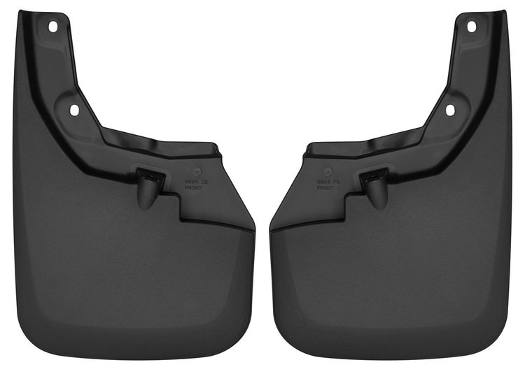 56941 Front Mud Guards for 2016-2023 Toyota Tacoma [Black]