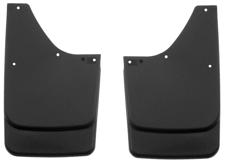 57031 Rear Mud Guards for 1997-2004 Dodge Dakota [Black]