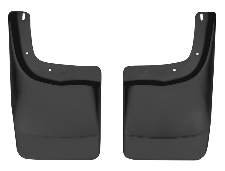 57411 Rear Mud Guards for 1997-2003 Ford F-150, 1997-1998 Ford F-250, and 2004 Ford F-150 Heritage [Black]