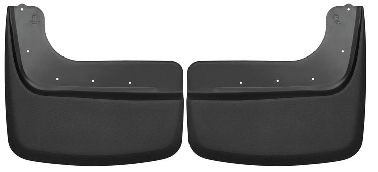 57641 Rear Mud Guards for 2011-2016 Ford F-350 Super Duty and 2011-2016 Ford F-450 Super Duty [Black]