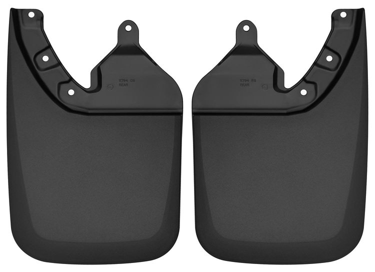 57941 Rear Mud Guards for 2016-2023 Toyota Tacoma [Black]