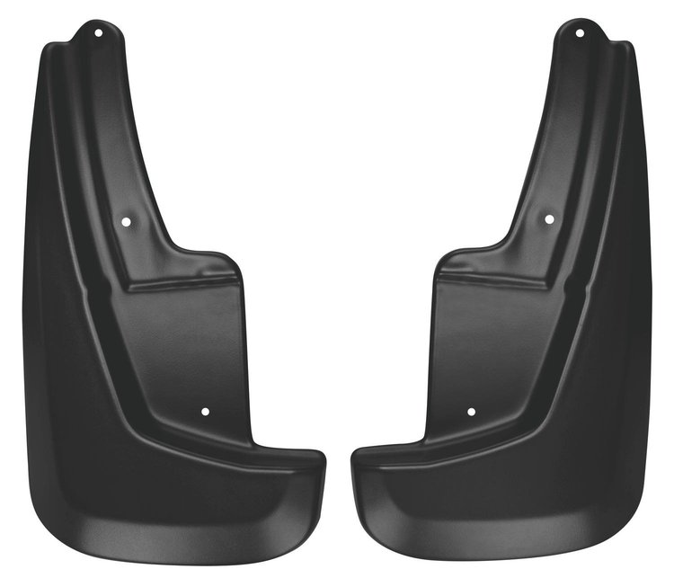 58001 Front Mud Guards Fits Select Dodge Durango, 2018-2024 Dodge Durango Citadel, Fits Select Dodge Durango Pursuit [Black]
