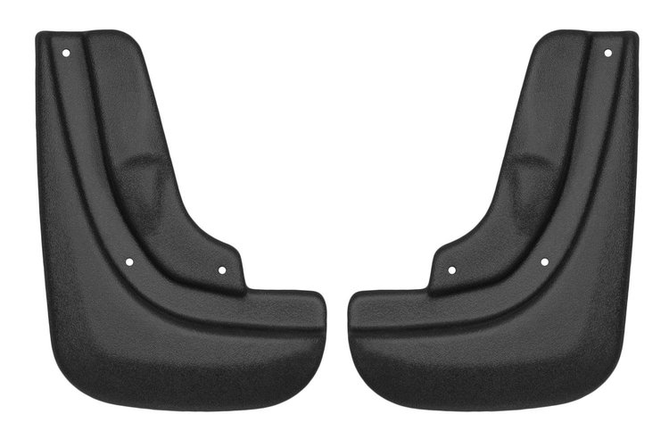 58111 Front Mud Guards for 2014-2016, 2018-2022 Jeep Models [Black]