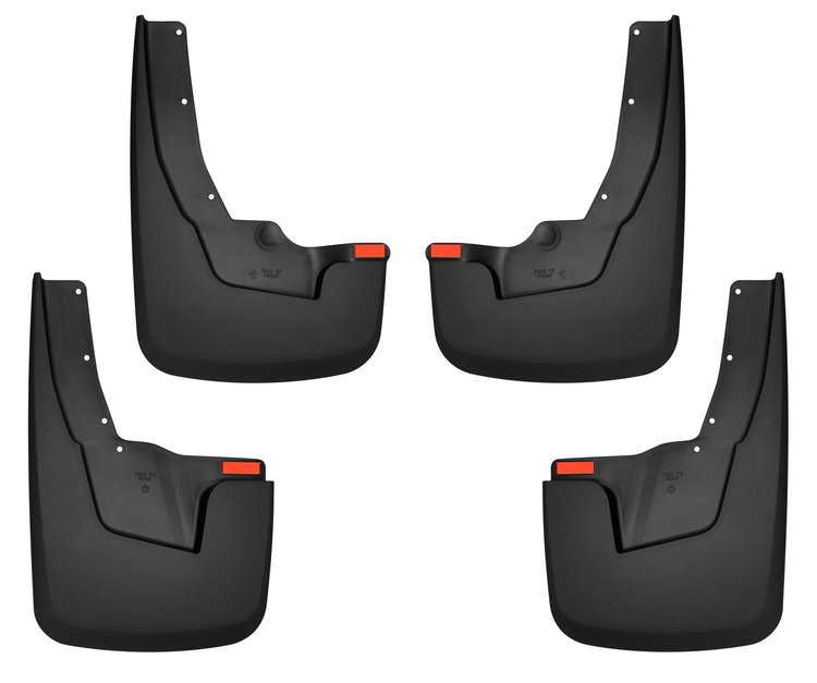 58136 Front & Rear Mud Guards [Black]