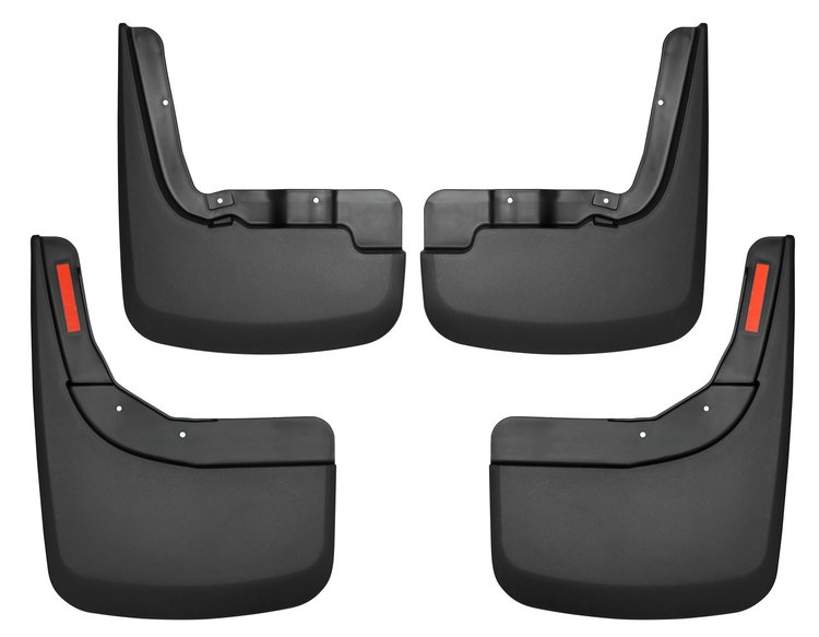 58266 Front & Rear Mud Guards Fits Select Chevrolet Models [Black]