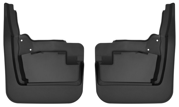 58271 Front Mud Guards Fits Select GMC Sierra 1500 [Black]