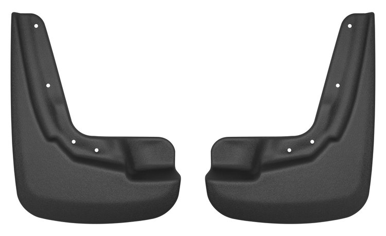 58901 Front Mud Guards Fits Select Honda Ridgeline [Black]
