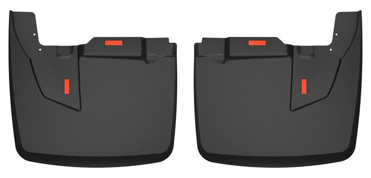 59071 Rear Mud Guards for 2019-2024 Ram 3500 [Black]