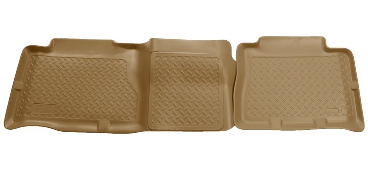 61453 Classic 2nd Row Floor Liners for 2000-2007 Cadillac, Chevrolet, GMC, and Hummer Models [Tan]