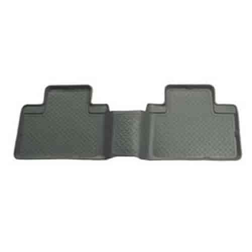 Grey Back Seat Floor Liner, 2004-2012 Chevrolet Colorado Crew Cab