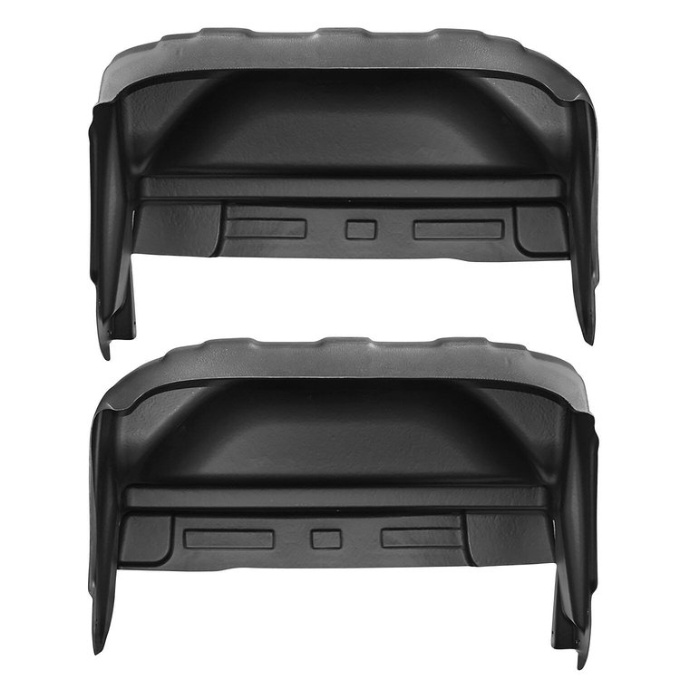 79011 Rear Wheel Well Guards for 2014-2019 Chevrolet Models [Black]