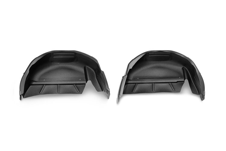 79161 Rear Wheel Well Guard Fits Select Ford F-150 [Black]