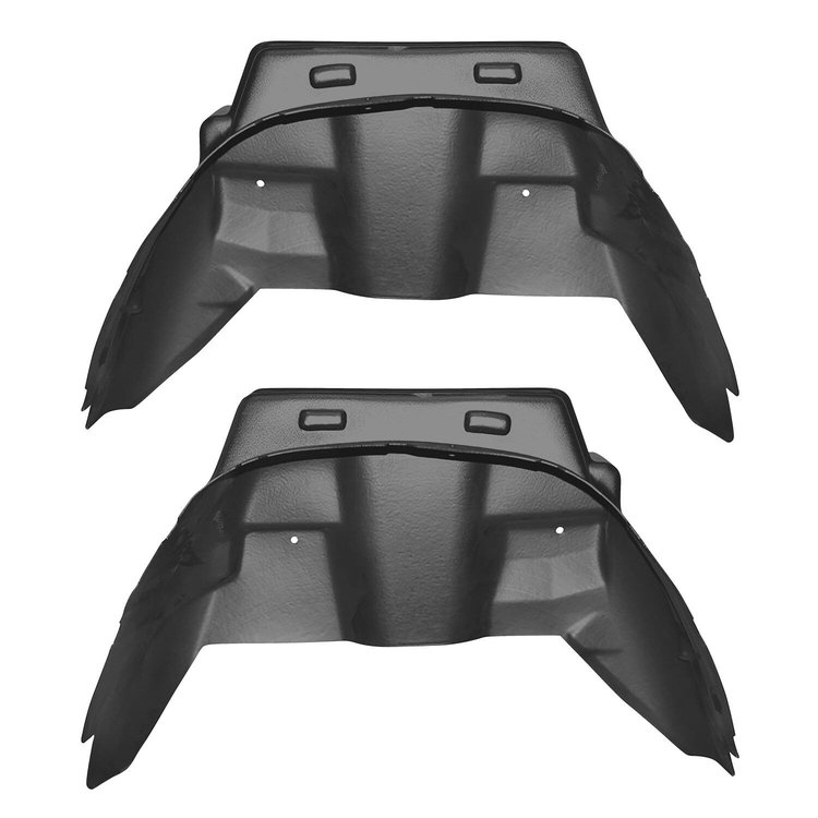 79211 Rear Wheel Well Guards Fits Select Ram Models [Black]