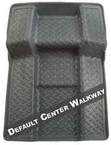 Floor Liner Center Hump Gray 2nd Row Captain Chairs