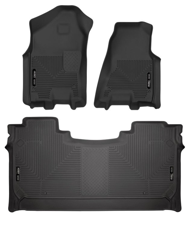 94001 WeatherBeater Front & 2nd Row Floor Liners for 2019-2024 Ram 1500 [Black]