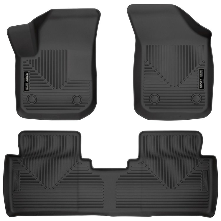 95111 WeatherBeater Front & 2nd Row Floor Liners for 2016-2020 Buick Envision [Black]