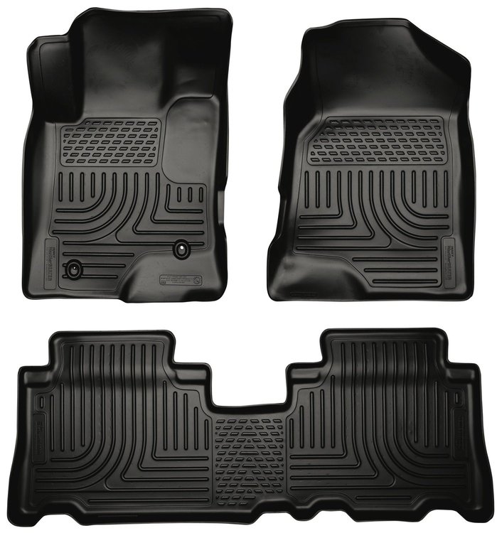FRONT & 2ND SEAT FLOOR LINERS