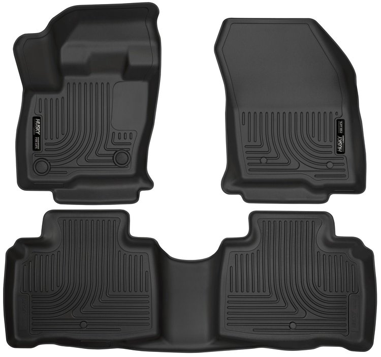 99311 WeatherBeater 2nd Row Floor Liner for 2016-2018 Lincoln MKX and 2019-2023 Lincoln Nautilus [Black]